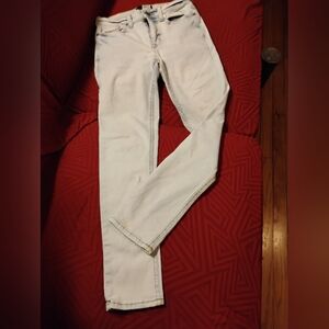 No Boundaries White Skinny Jeans